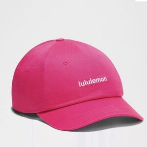 Lululemon Unisex Classic Ball Cap in Magenta/White Size S/M NWT
